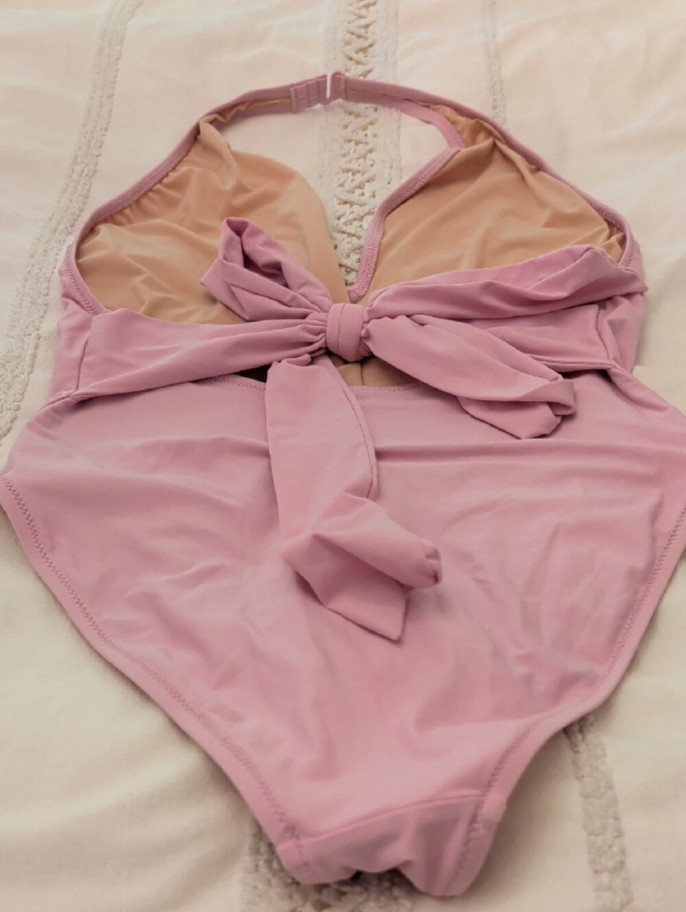 Pink One-Piece Swimsuit - Picture 4 of 5
